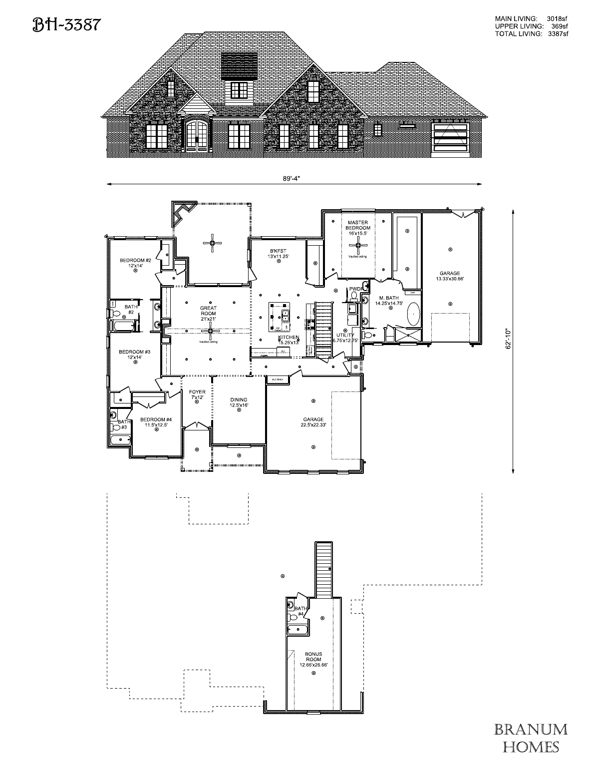 BH 3387 concept floor plan preview