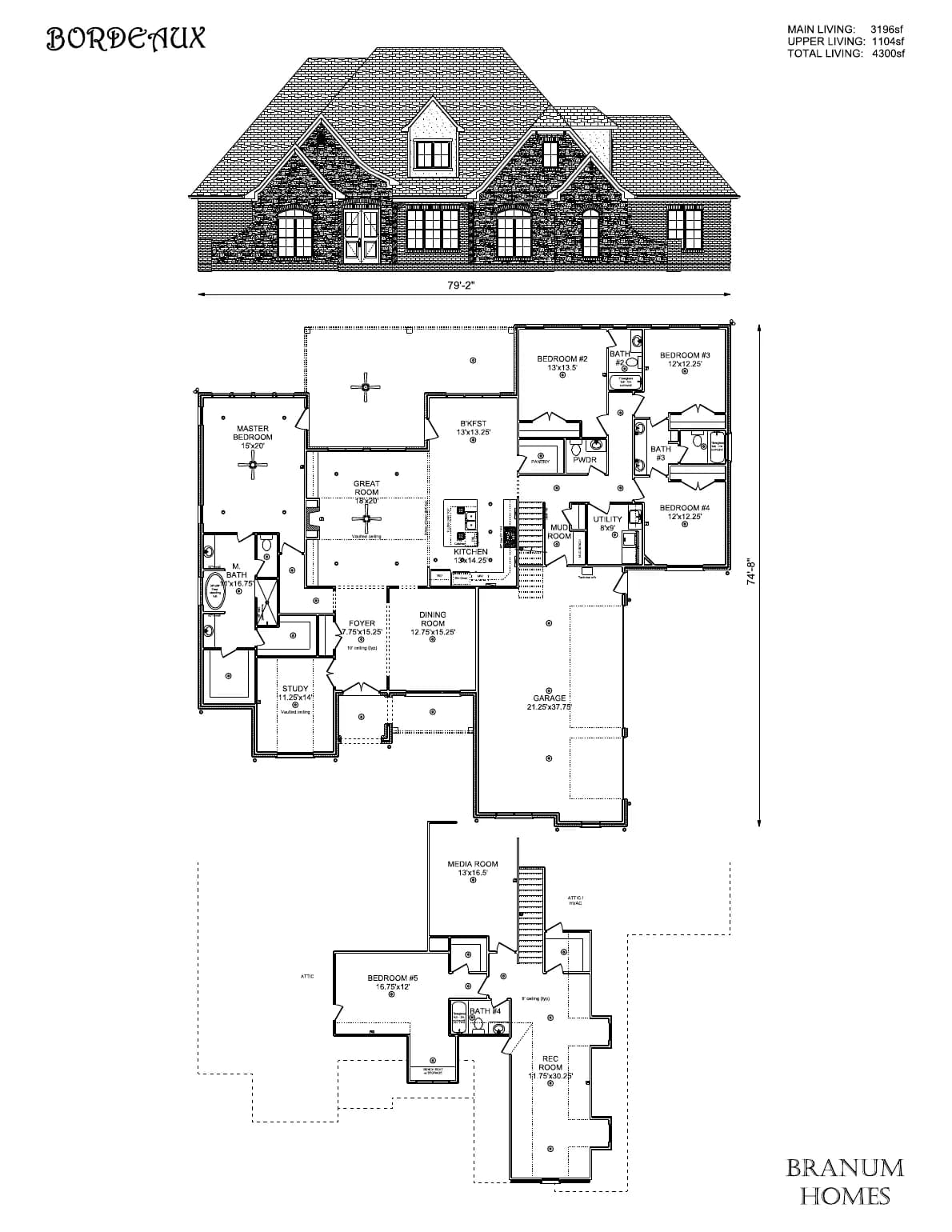 Bordeaux concept floor plan preview