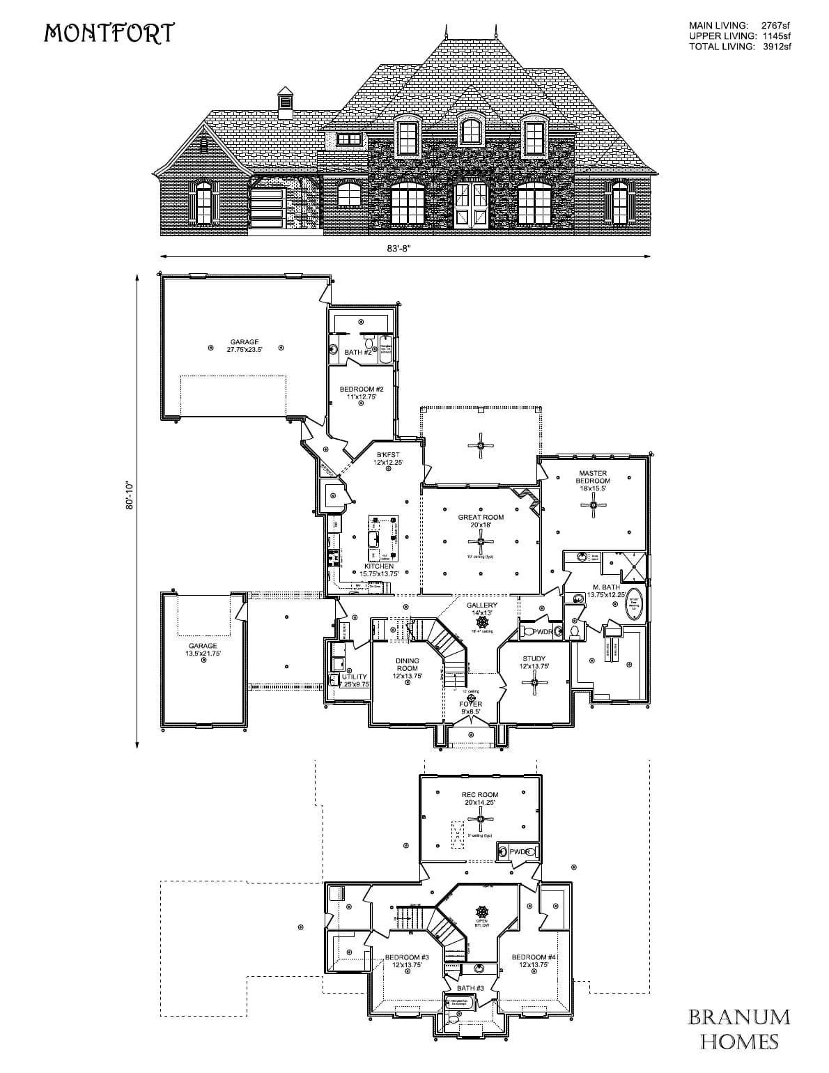 Montfort concept floor plan preview