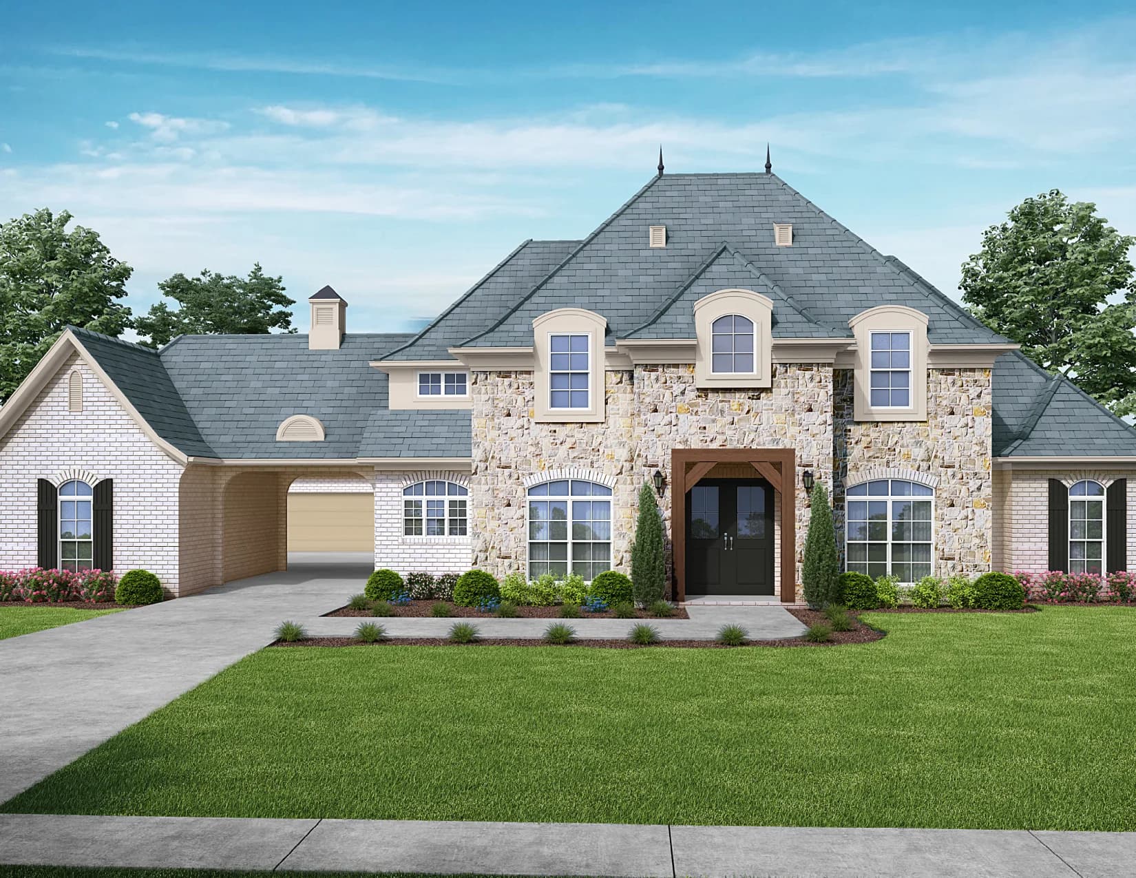 Montfort exterior elevation preview